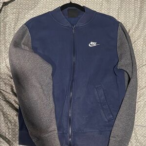 Nike Blue and Gray Jacket